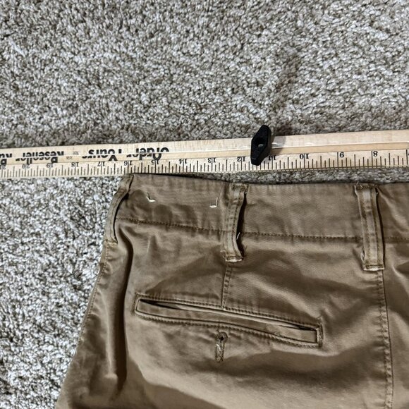American Eagle Pants Mens 31x32 Brown Flex Chino Khaki Casual Straight - Picture 10 of 13